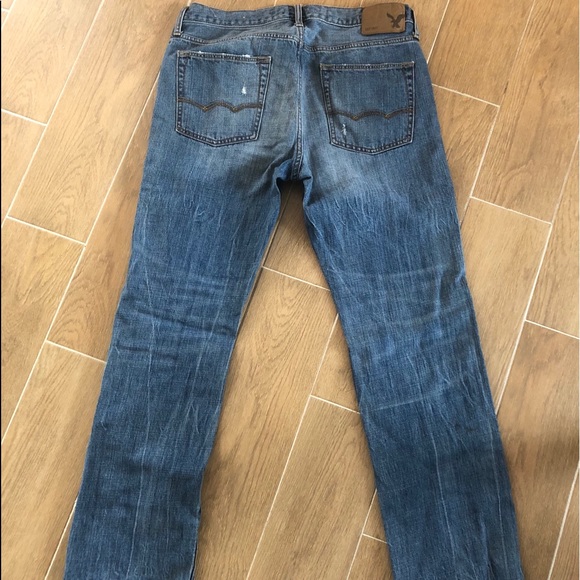 Men’s American Eagle Distressed Jeans 33 x 32 - Picture 4 of 8